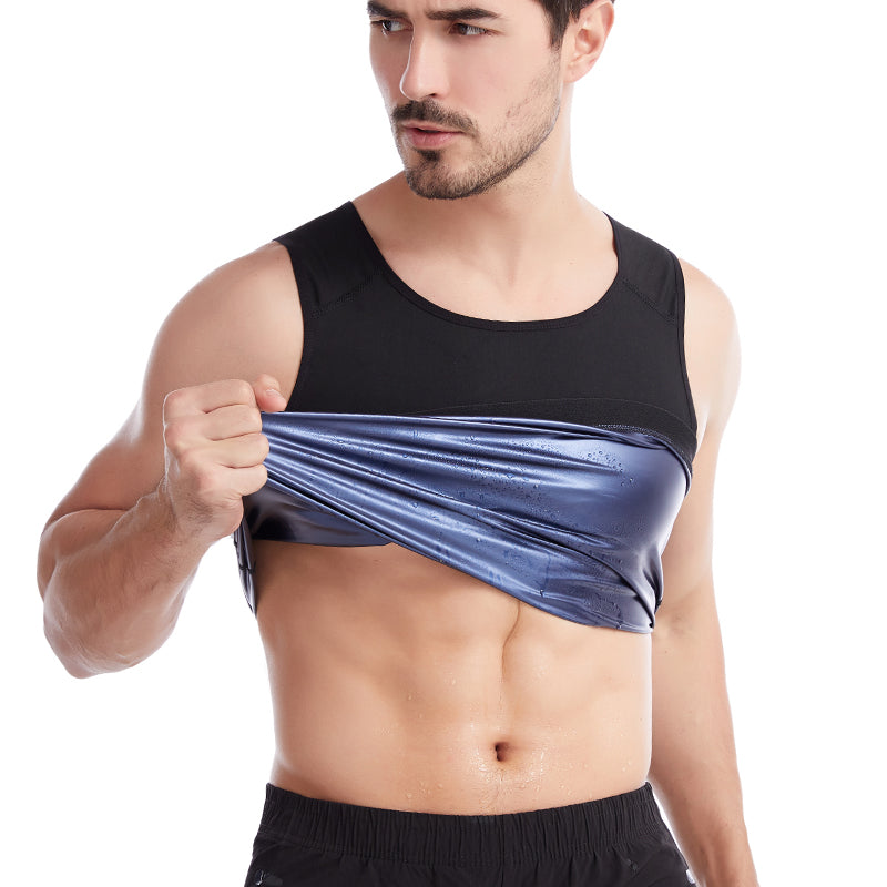 CHALECO MOLDEADOR HOMBRE EFECTO SAUNA