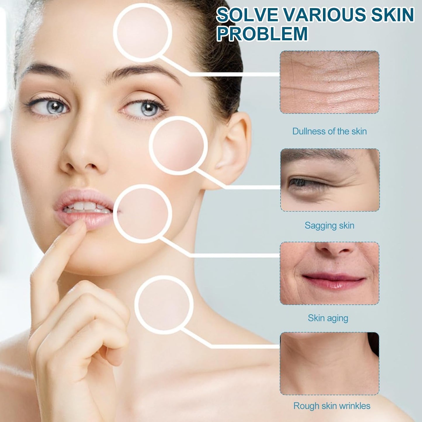 MASCARILLA FACIAL REAFIRMANTE DE COLÁGENO - PACK POR 10 UNIDADES