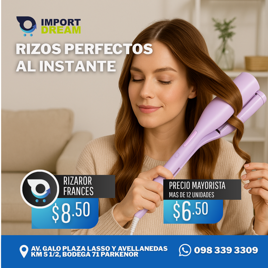 Rizador Frances Ondas de Sirena