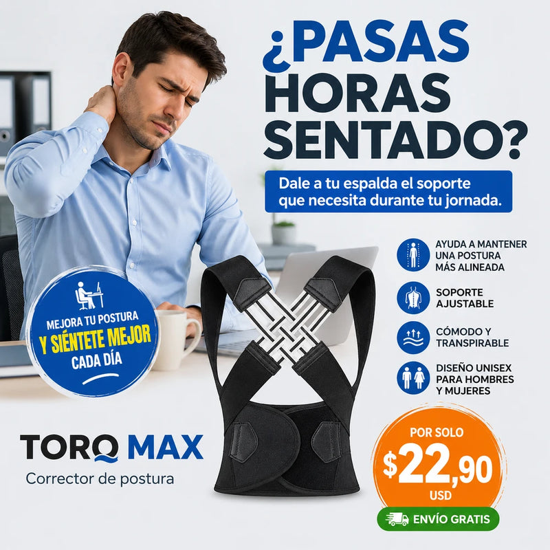Corrector de Postura Ajustable