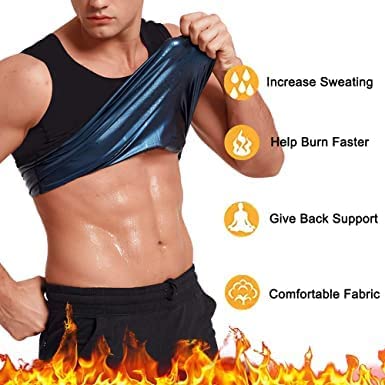 Chaleco Moldeador Hombre Efecto Sauna