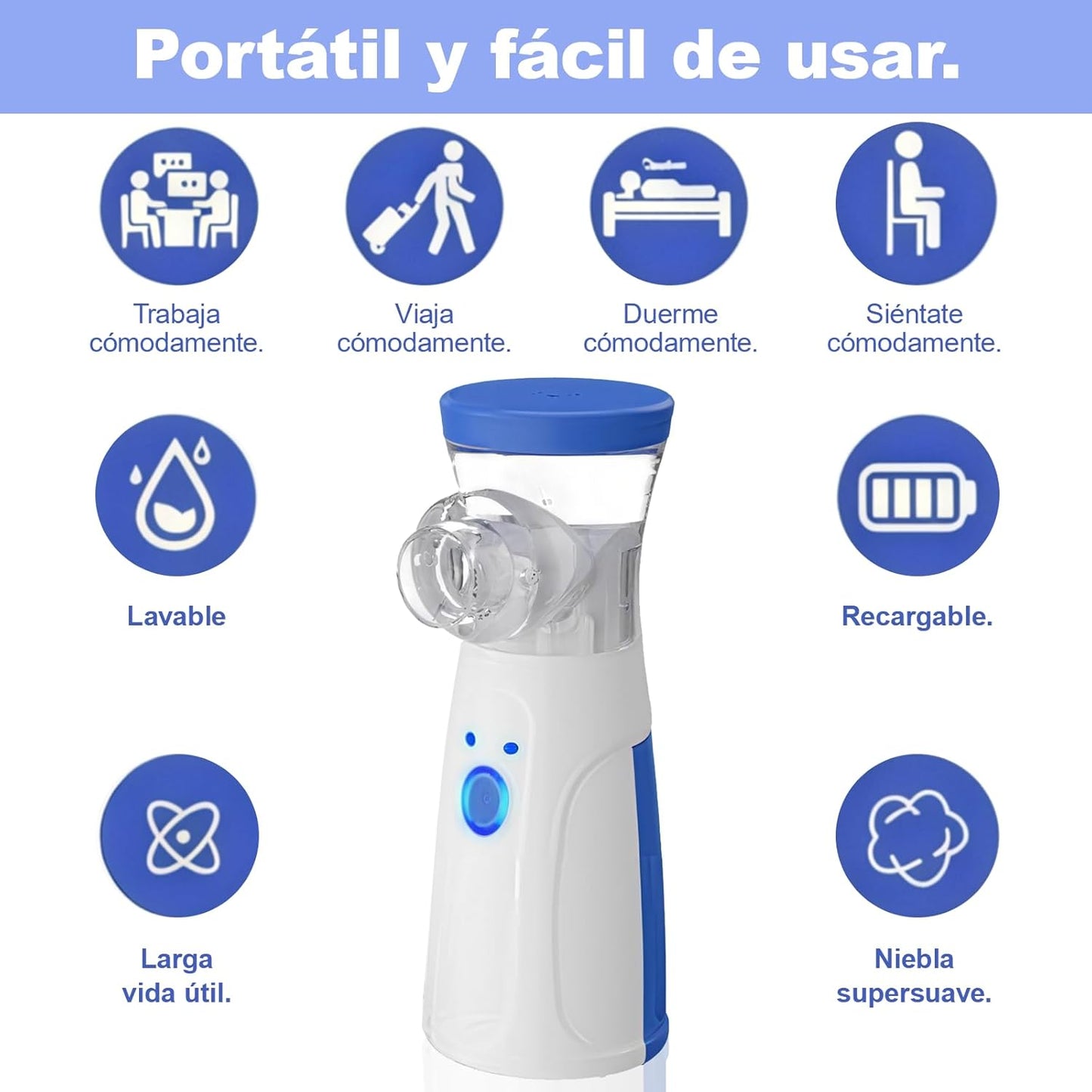 Nebulizador Fácil de Usar
