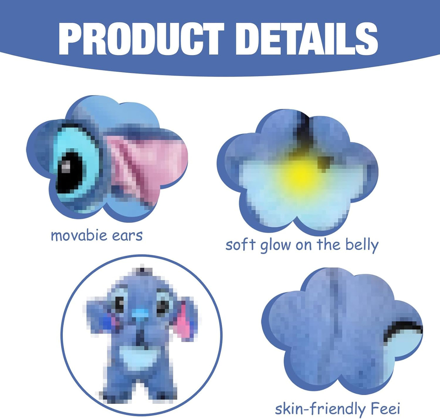 PELUCHE STITCH QUE RESPIRA - DALE TRANQUILIDAD Y DESCANSO A TUS NOCHES
