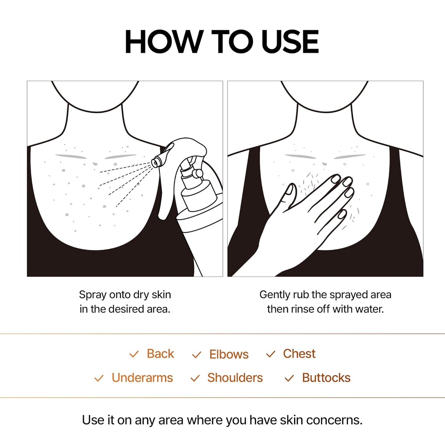SPRAY EXFOLIANTE CORPORAL RADIANTE