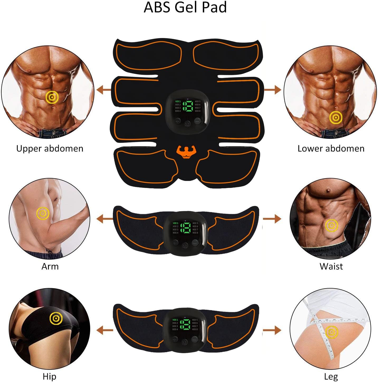 ESTIMULADOR MUSCULAR RECARGABLE GREXEMIN