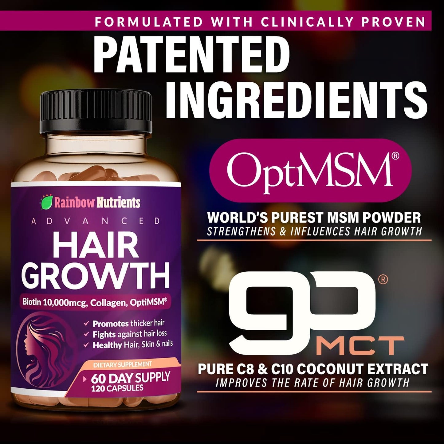 VITAMINAS PARA CRECIMIENTO DEL CABELLO
