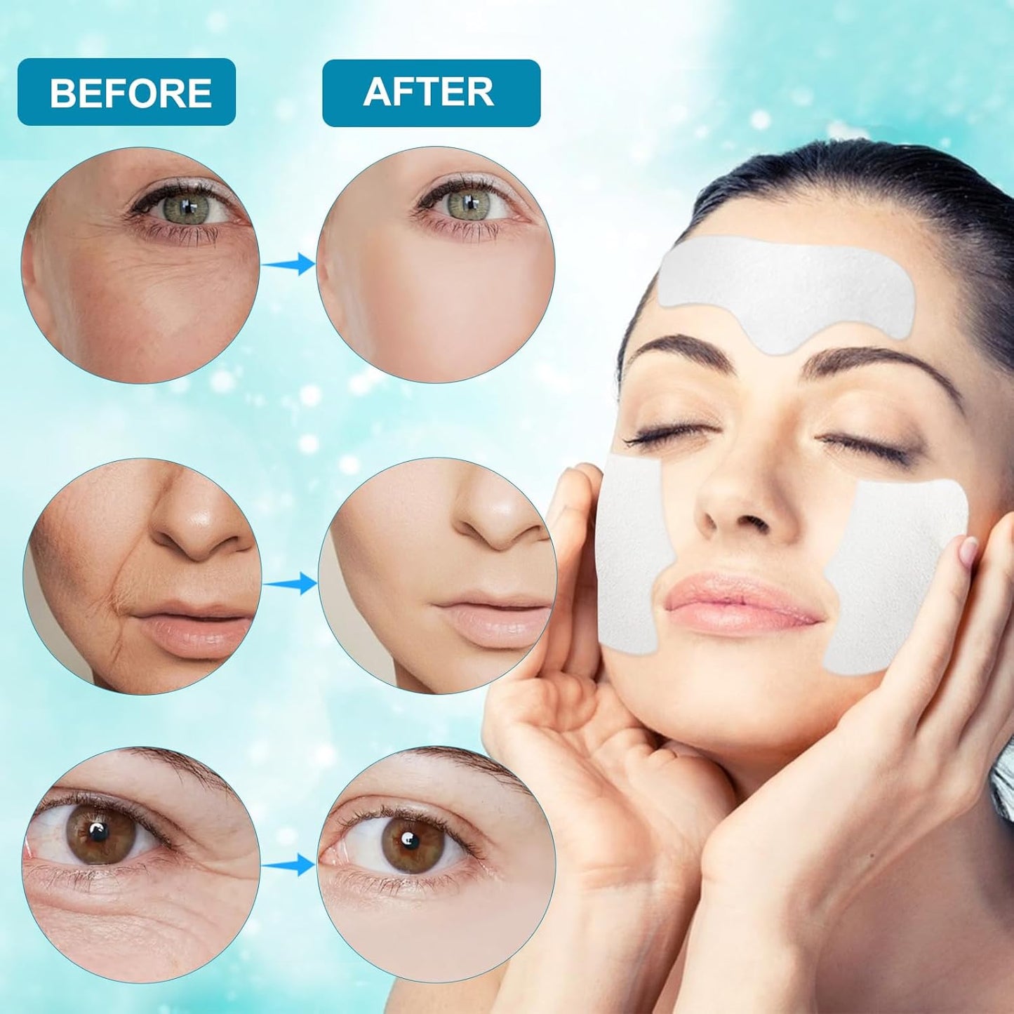 MASCARILLA FACIAL REAFIRMANTE DE COLÁGENO - PACK POR 10 UNIDADES