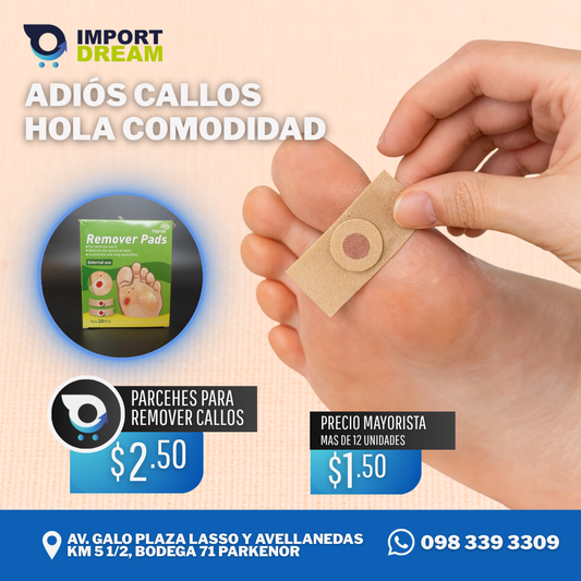 60 PARCHES PARA PIES CALLOS