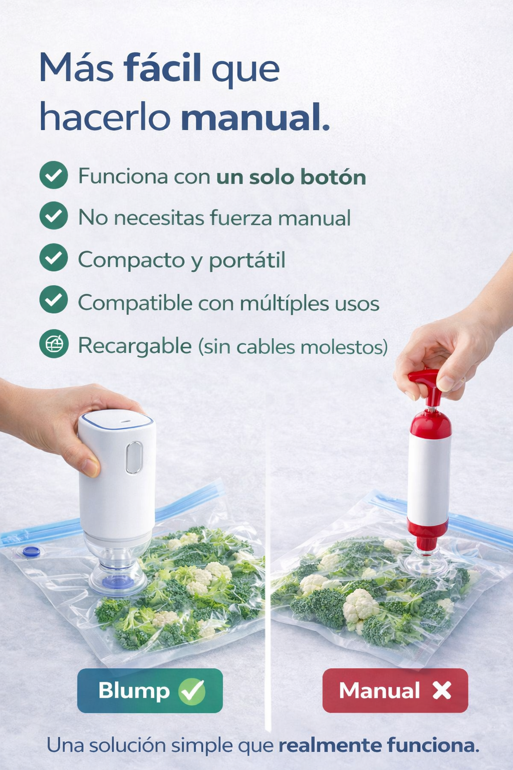 Blump + 4 bolsas reutilizables GRATIS