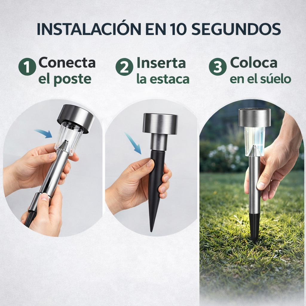SolarPath® pack de 10