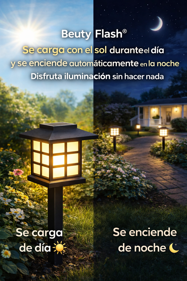 Luces Solares para Jardín