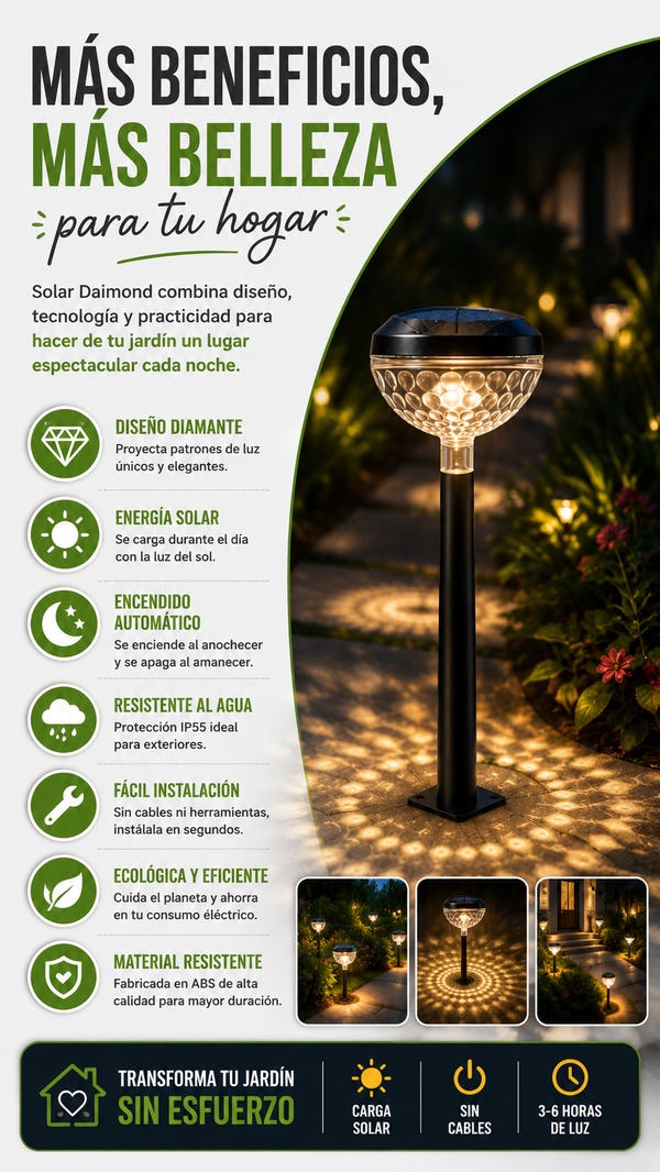 Solar Daimond® caja de 2 unidades