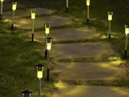 Luces de jardín solares