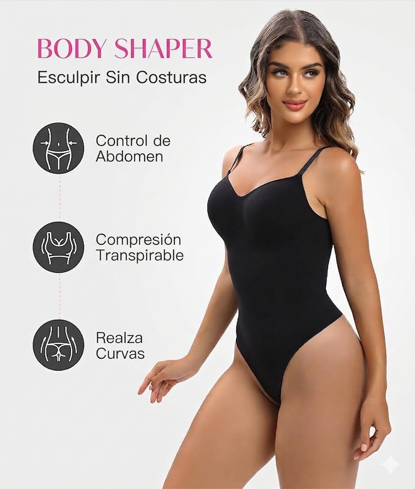 2x1 Body Shaper Invisible