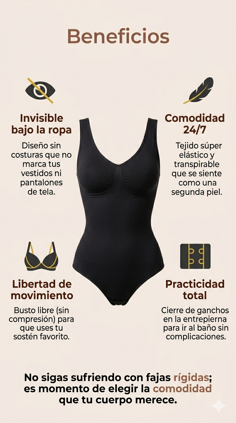 2x1 Body Shaper Invisible