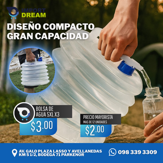 3 BOLSA DE AGUA 5L