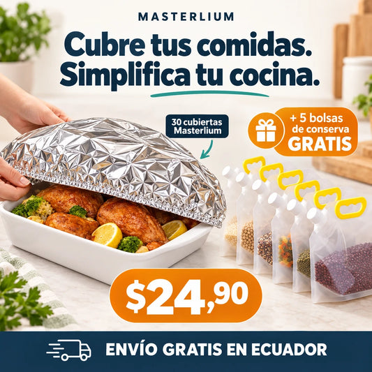 Masterlium + 5 bolsas de conserva GRATIS