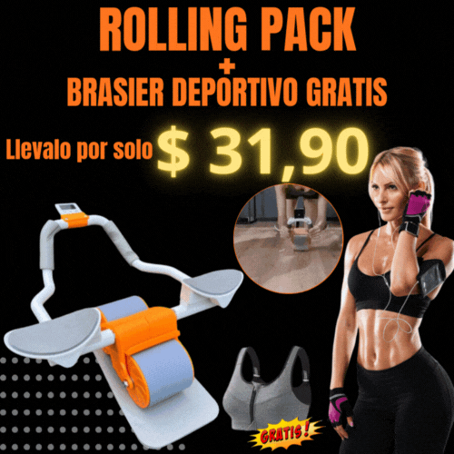 Rolling pack + sport bra GRATIS